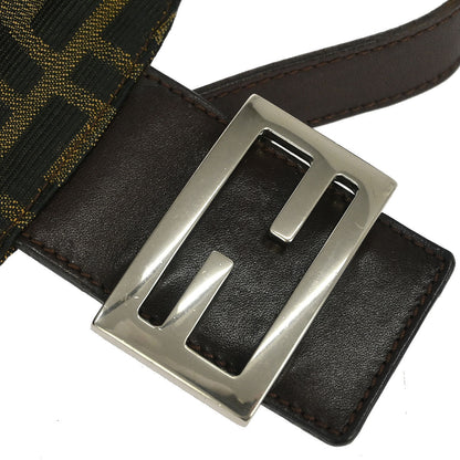 Fendi Brown Canvas Zucca Handbag