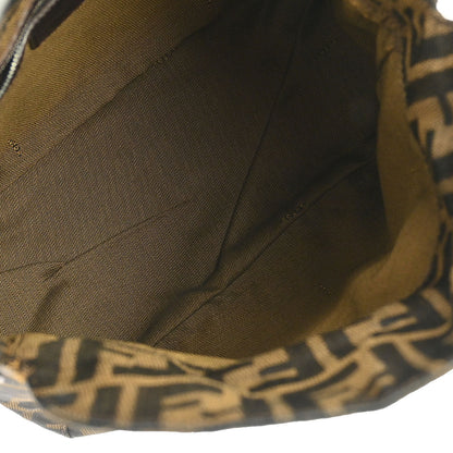 Fendi Brown Canvas Zucca Handbag