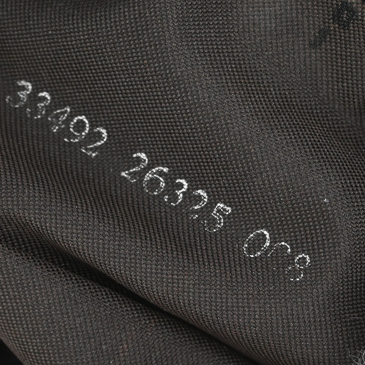 Fendi Brown Canvas Zucca Mamma Baguette Handbag