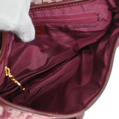 Christian Dior Bordeaux Trotter Saddle Handbag