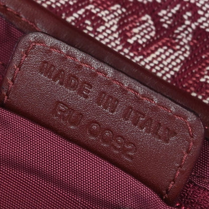 Christian Dior Bordeaux Trotter Saddle Handbag