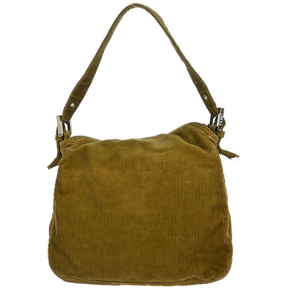 Fendi Brown Cotton Handbag