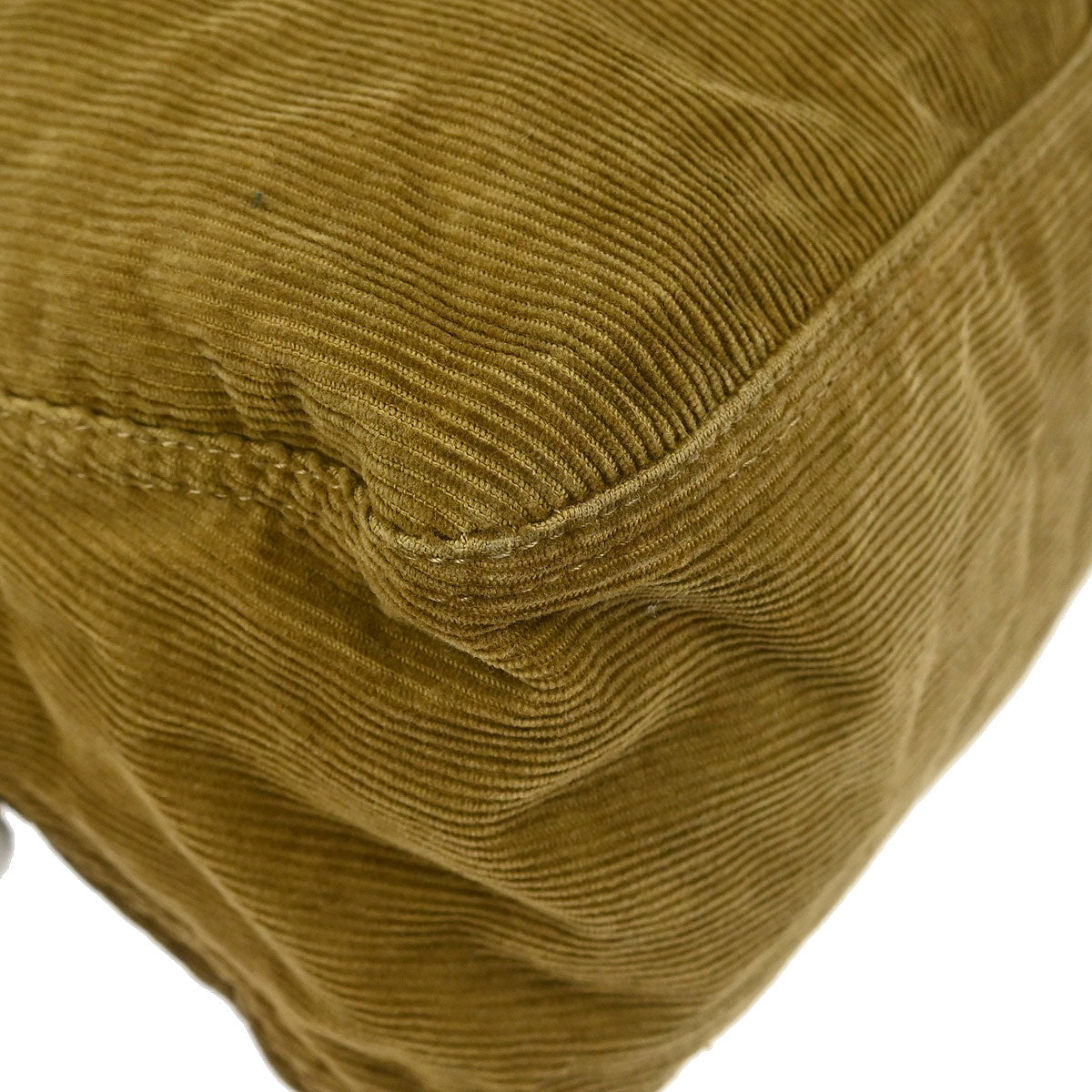 Fendi Brown Cotton Handbag