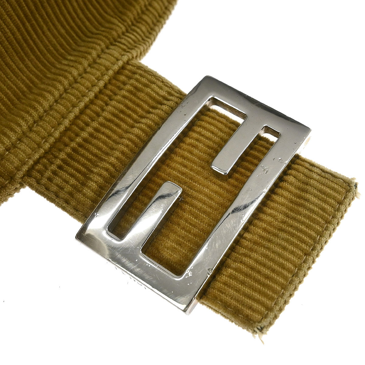 Fendi Brown Cotton Handbag