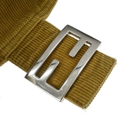 Fendi Brown Cotton Handbag