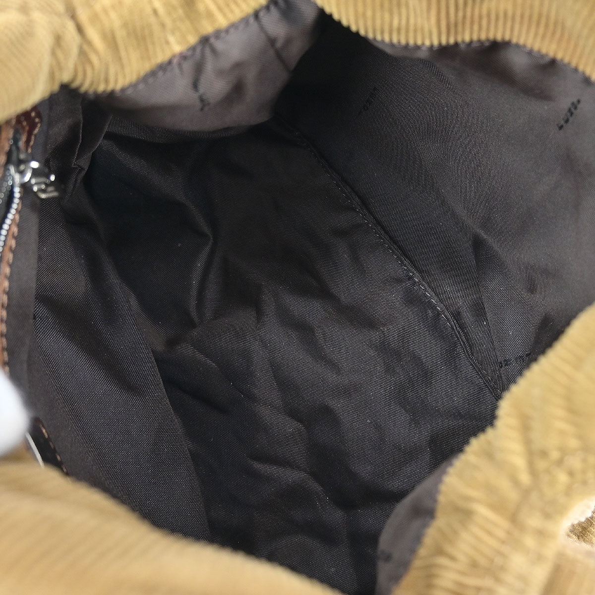 Fendi Brown Cotton Handbag