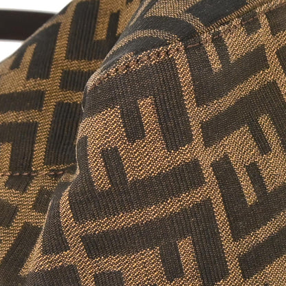 Fendi Brown Canvas Zucca Handbag