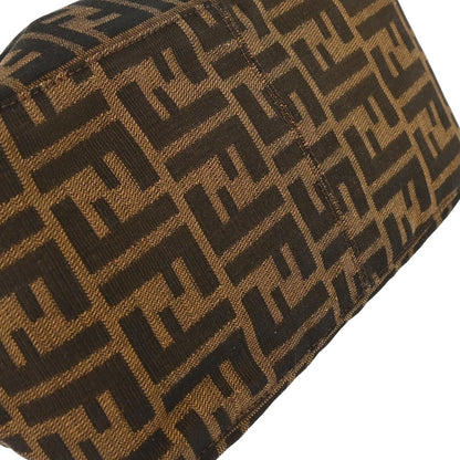 Fendi Brown Canvas Zucca Handbag