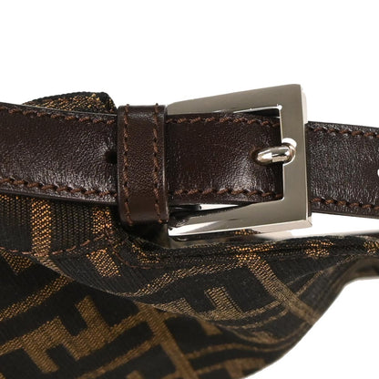 Fendi Brown Canvas Zucca Handbag