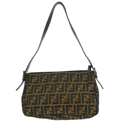 Fendi Brown Canvas Zucca Handbag