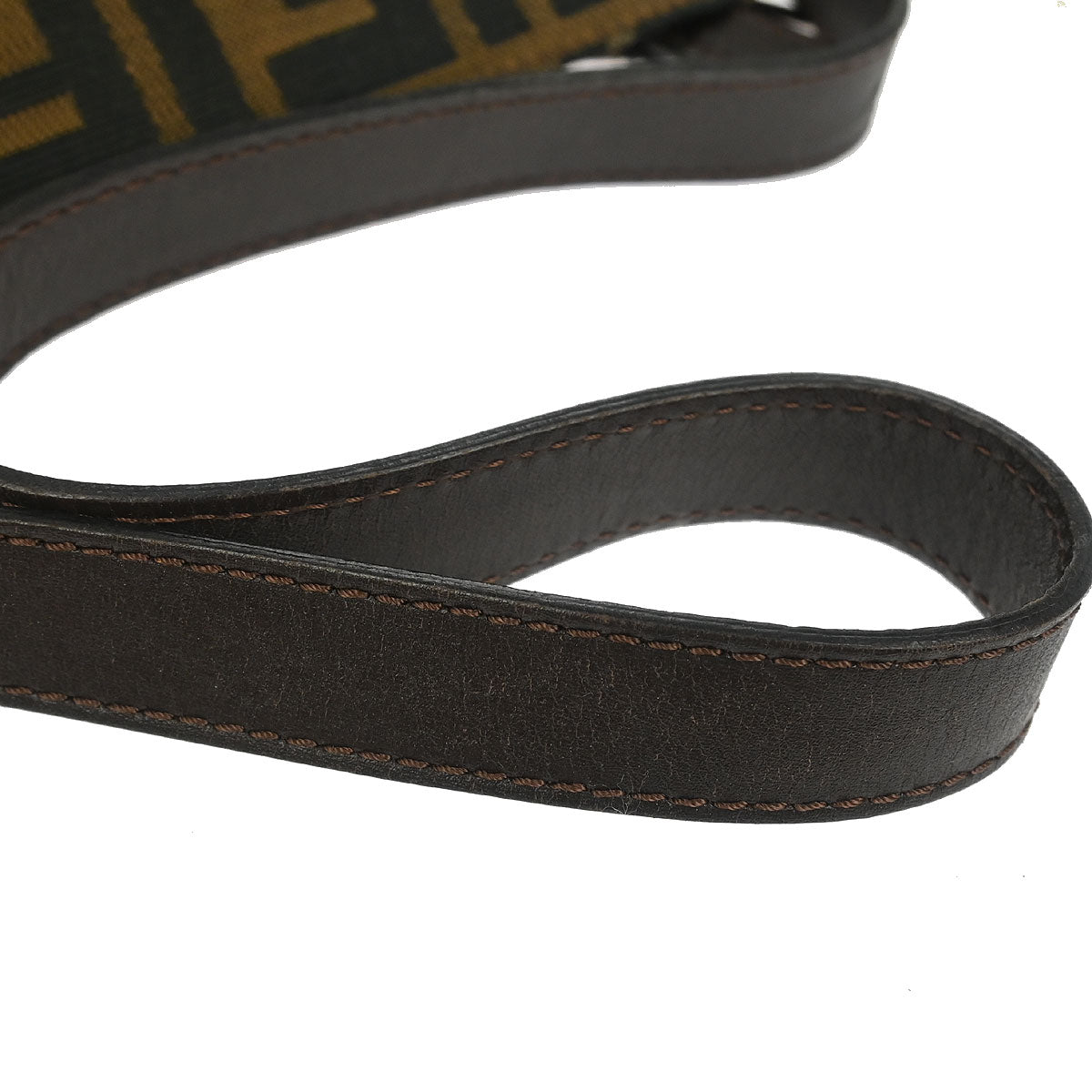 Fendi Brown Canvas Zucca Handbag