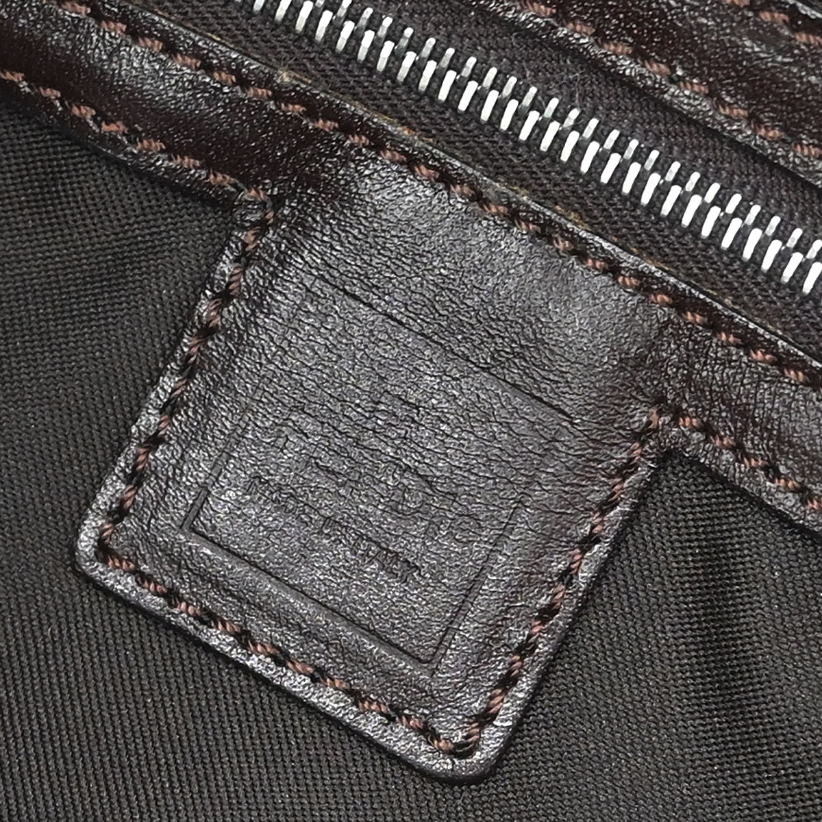 Fendi Brown Canvas Zucca Handbag