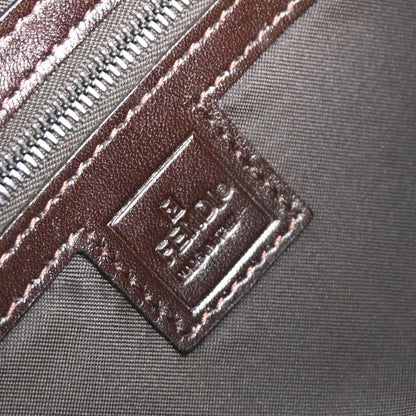 Fendi Brown Canvas Zucca Baguette Handbag