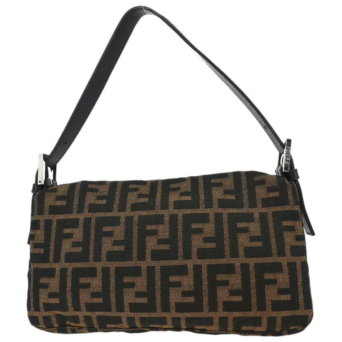 Fendi Brown Zucca Baguette Handbag
