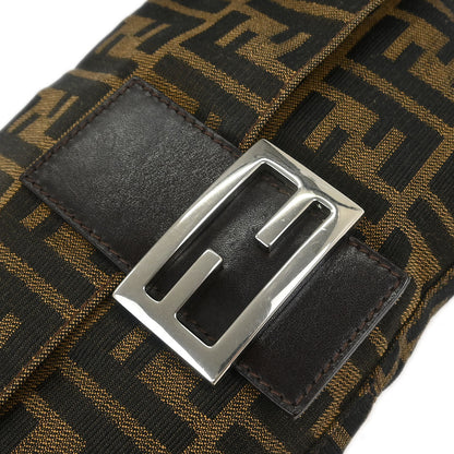 Fendi Brown Zucca Baguette Handbag