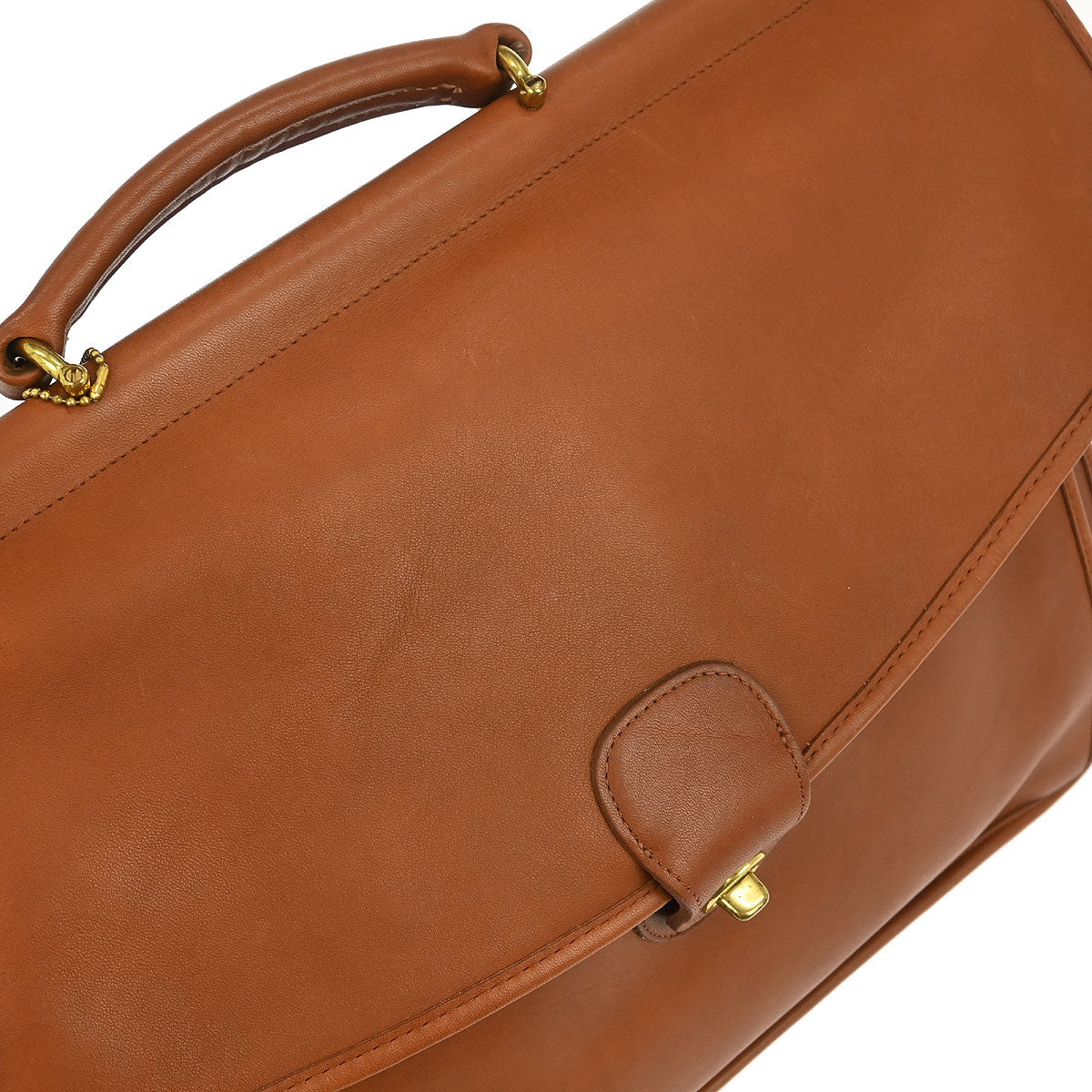 Coach Brown Beekman Briefcase 2way Shoulder Bag