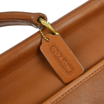 Coach Brown Beekman Briefcase 2way Shoulder Bag