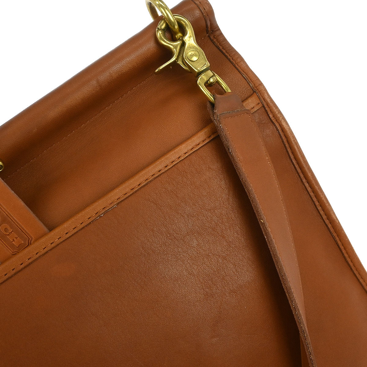 Coach Brown Beekman Briefcase 2way Shoulder Bag