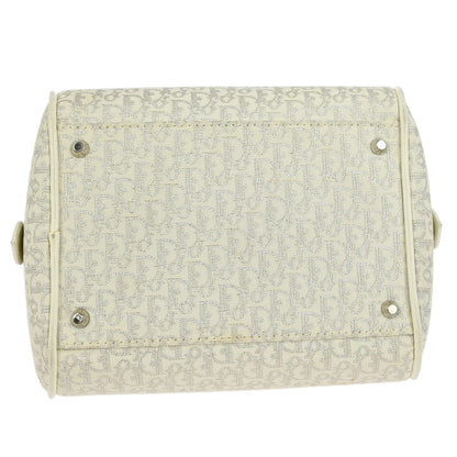 Christian Dior White Gambler Dice Trotter Handbag