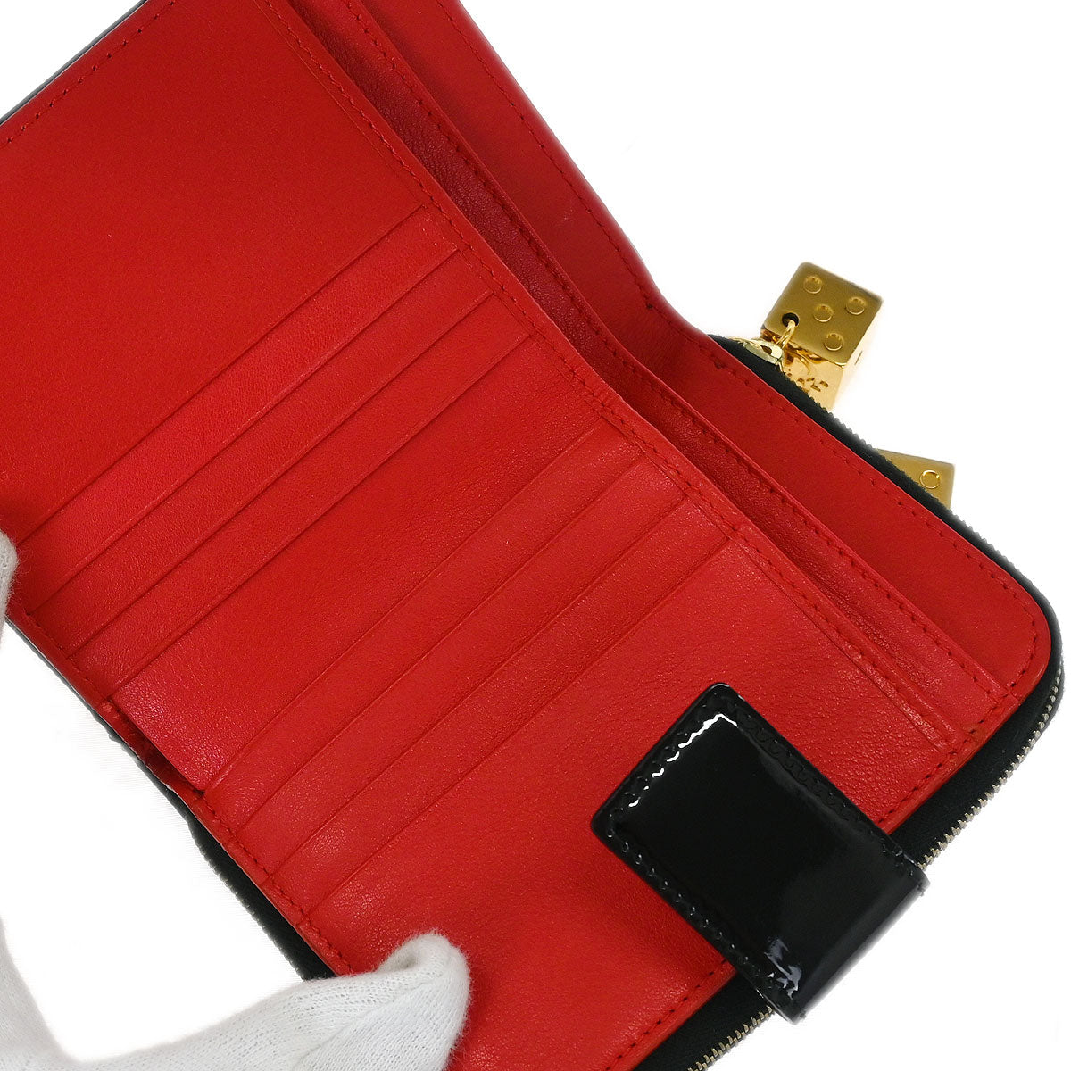 Christian Dior * Brown Pony Hair Gambler Dice Handbag