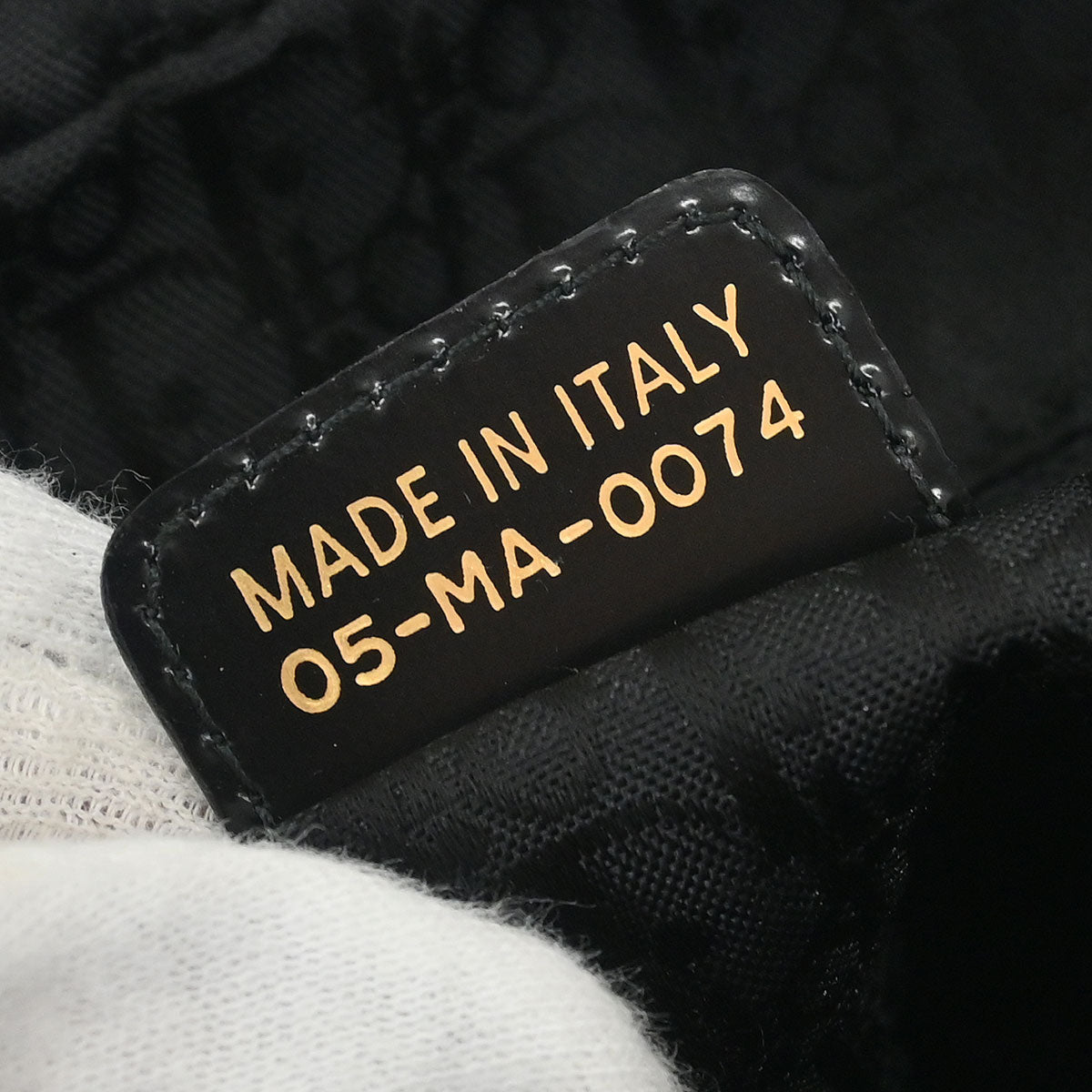 Christian Dior * Brown Pony Hair Gambler Dice Handbag