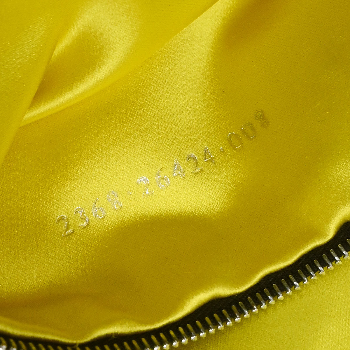 Fendi Navy Denim Flower Embroidered Baguette Handbag