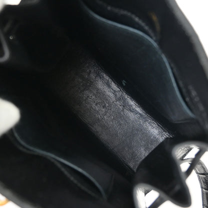 Hermes * Black Porosus Kelly Sport PM Shoulder Bag