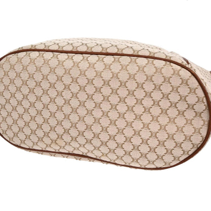 Celine * Off-white Canvas Macadam Handbag