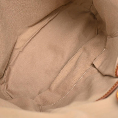 Celine * Off-white Canvas Macadam Handbag