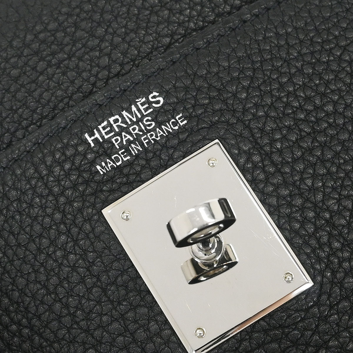 Hermes Black Togo Kelly 35 Retourne 2way Shoulder Handbag