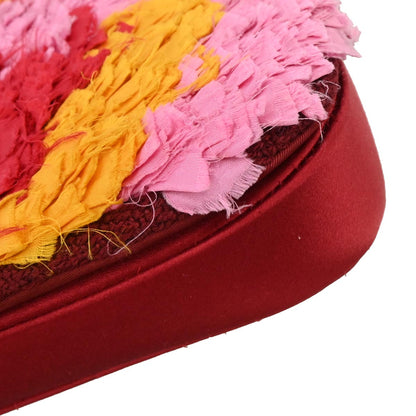 Christian Dior Red Fabric Malice Handbag