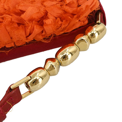 Christian Dior Red Fabric Malice Handbag