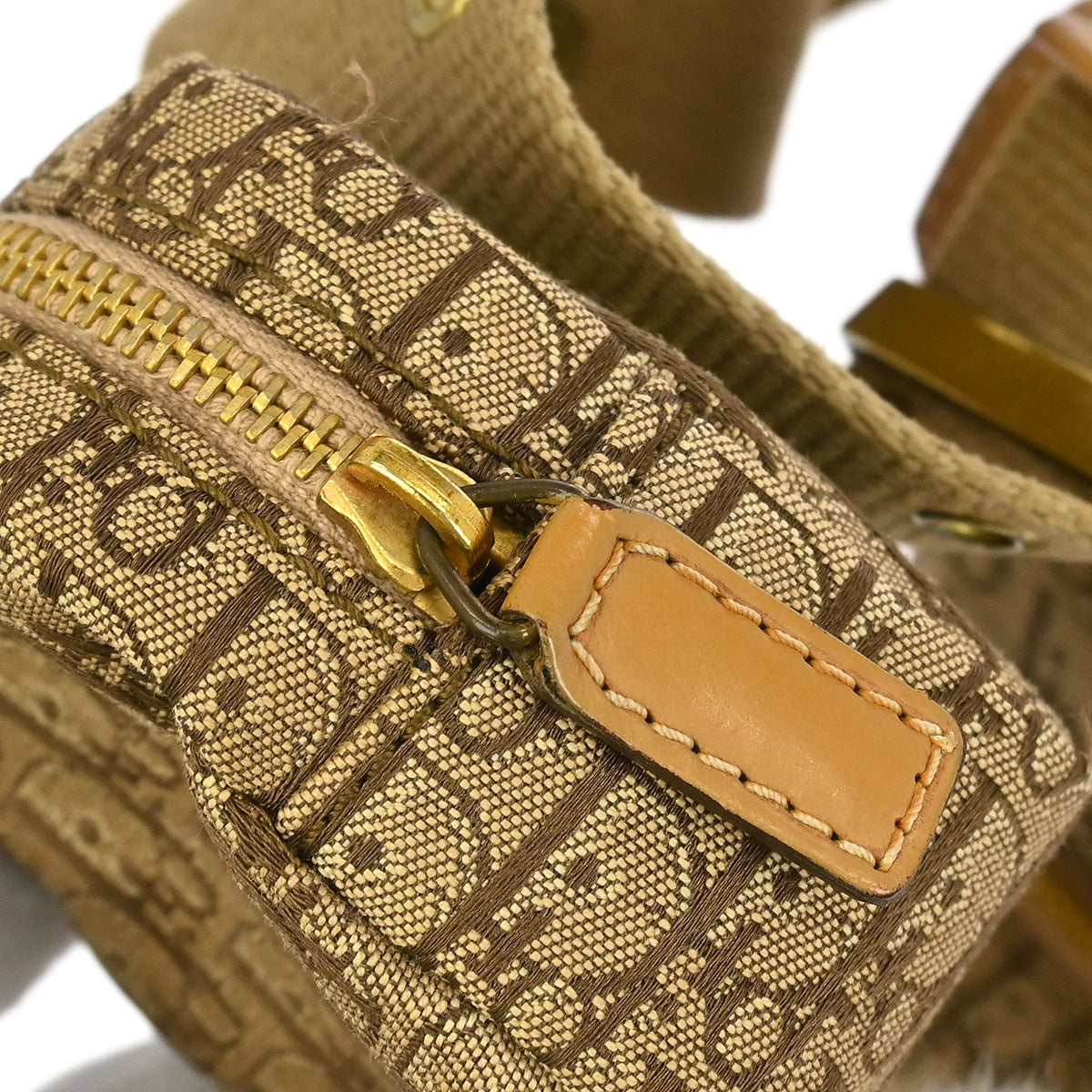 Christian Dior Brown Trotter Street Chic Columbus Shoulder Bag