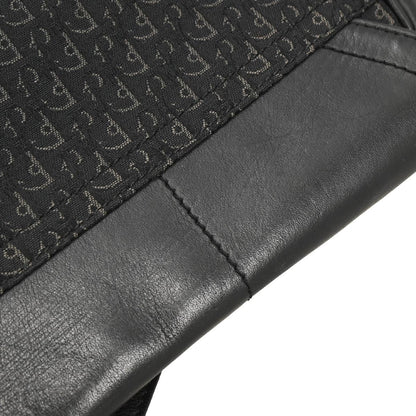 Christian Dior Black Canvas Trotter Street Chic Handbag