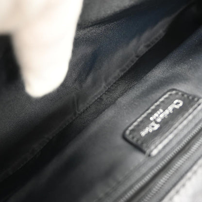 Christian Dior Black Canvas Trotter Street Chic Handbag
