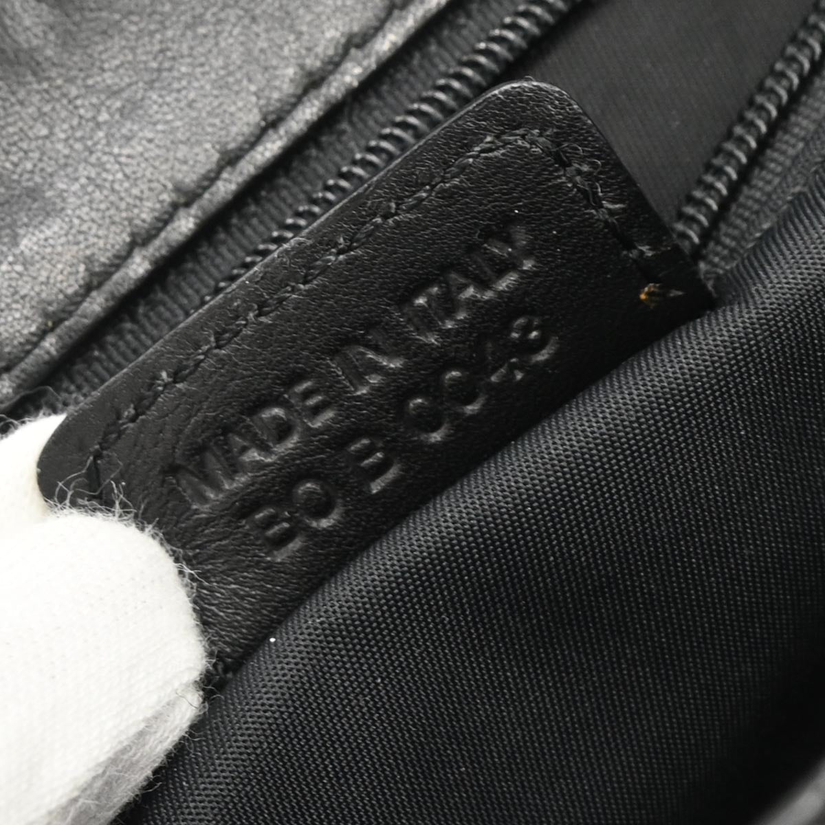 Christian Dior Black Canvas Trotter Street Chic Handbag