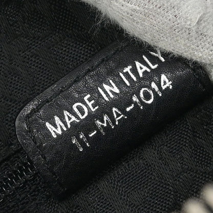 Christian Dior Black Leather Cannage Tote Handbag