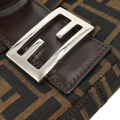 Fendi Brown Zucca Baguette Handbag