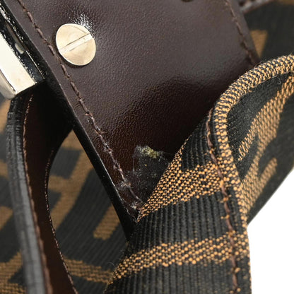 Fendi Brown Zucca Baguette Handbag