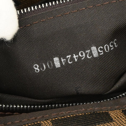 Fendi Brown Zucca Baguette Handbag