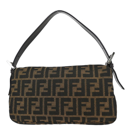Fendi Brown Zucca Baguette Handbag