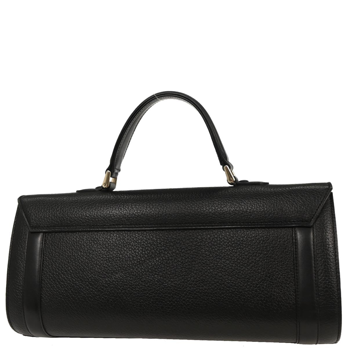 Burberrys Black Leather Handbag