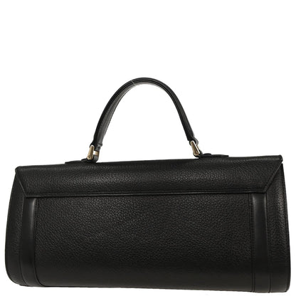 Burberrys Black Leather Handbag