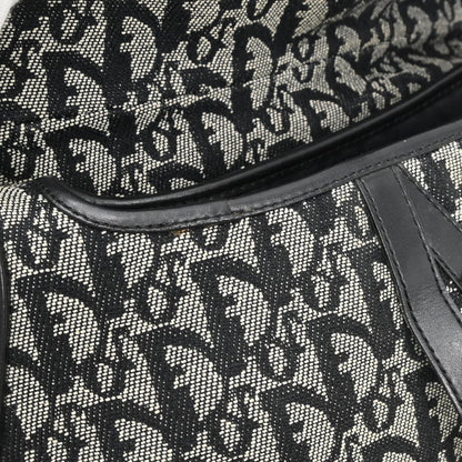 Christian Dior Black Trotter Saddle Handbag