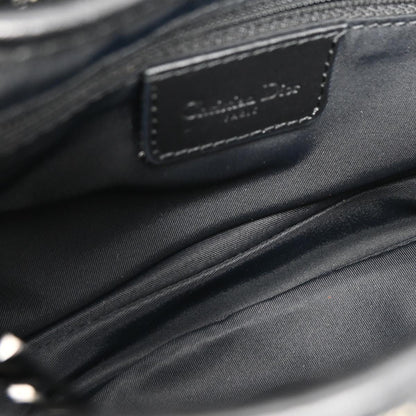 Christian Dior Black Trotter Saddle Handbag
