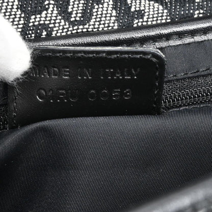 Christian Dior Black Trotter Saddle Handbag