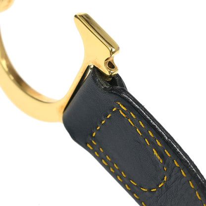 Christian Dior Navy Trotter Saddle Handbag