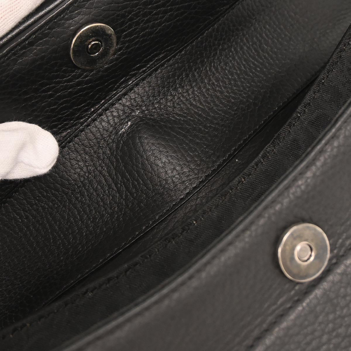 Christian Dior Black Leather Street Chic Columbus Shoulder Bag