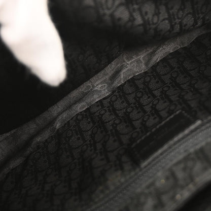 Christian Dior Black Leather Street Chic Columbus Shoulder Bag