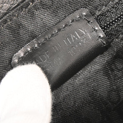 Christian Dior Black Leather Street Chic Columbus Shoulder Bag